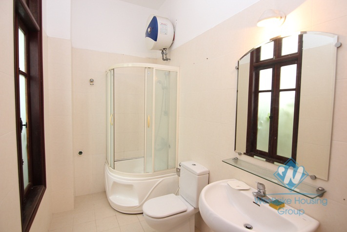 Spacious house for rent in Dang Thai Mai alley, Tay Ho, Hanoi